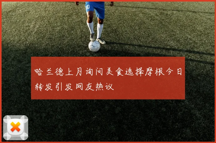 哈兰德上月询问美食选择摩根今日转发引发网友热议